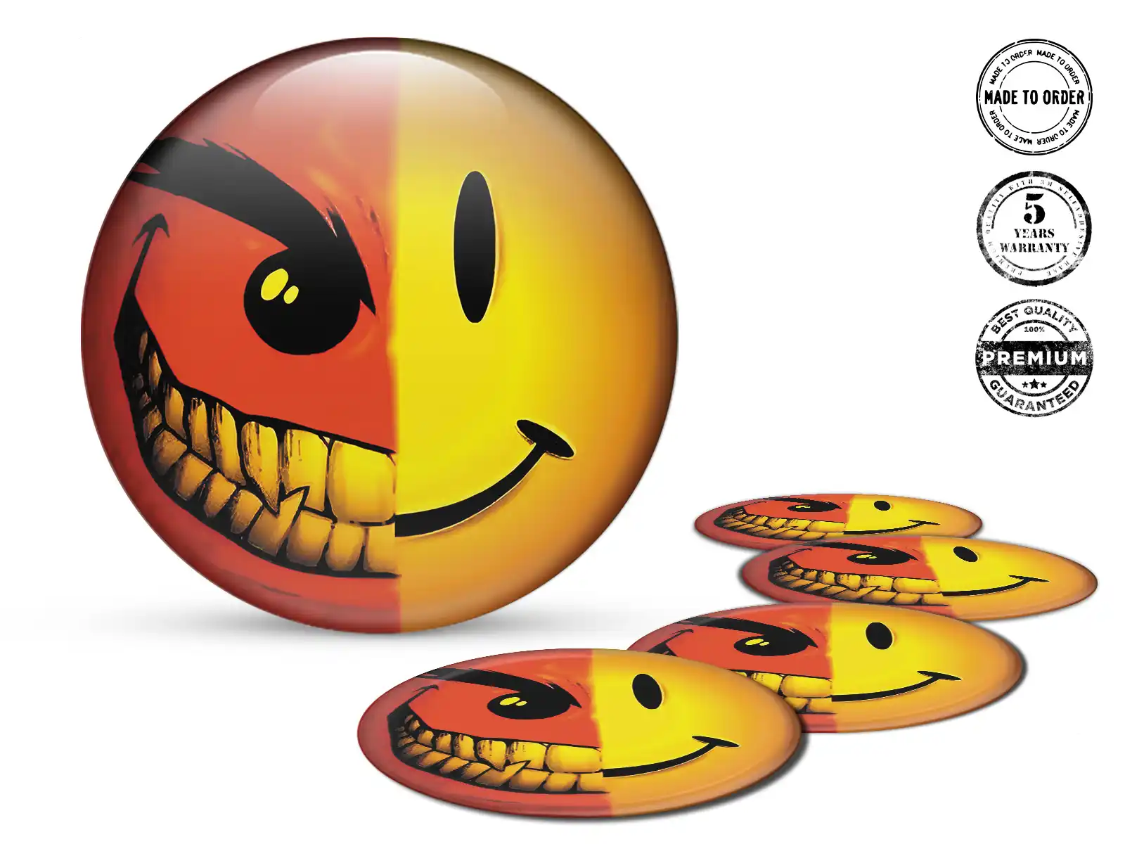 Gewölbte Sticker Tuning Ausgabe Racing Dekore
